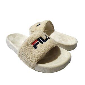 Fila Fuzzy Drifter Womens Slide Sandals Size 9 (Run Big)‎